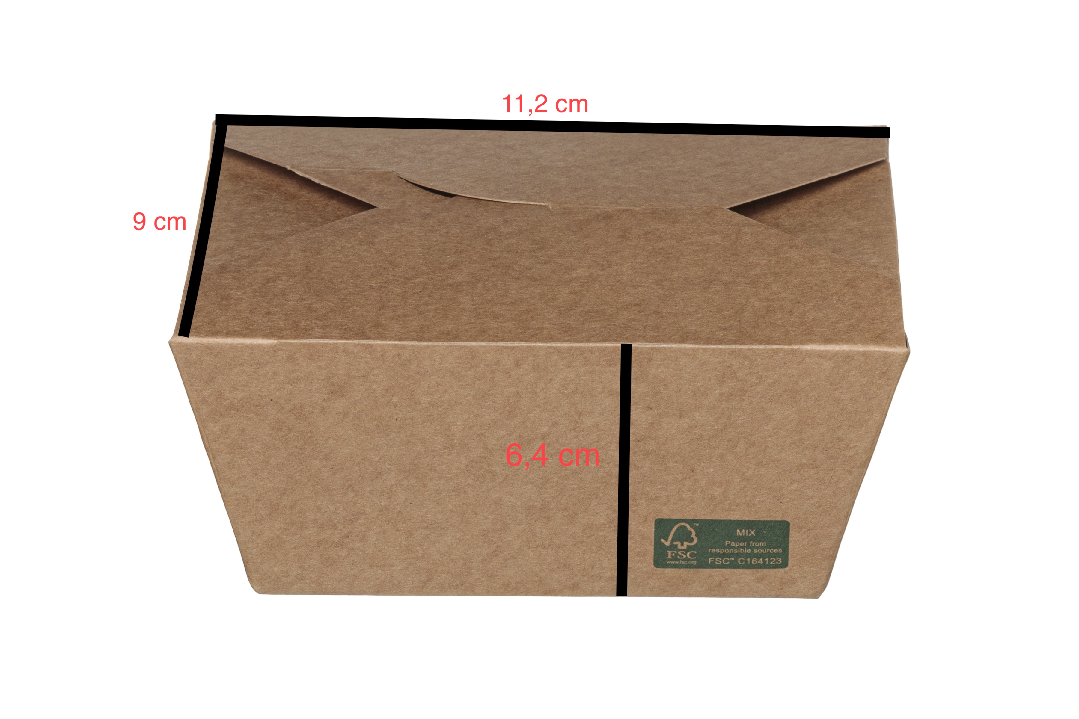 KRAFTOVÝ MENUBOX NA JÍDLO 800 ML S VÍKEM EKO FSC 50 KS – VELKOOBCHOD GASTRO OBALY