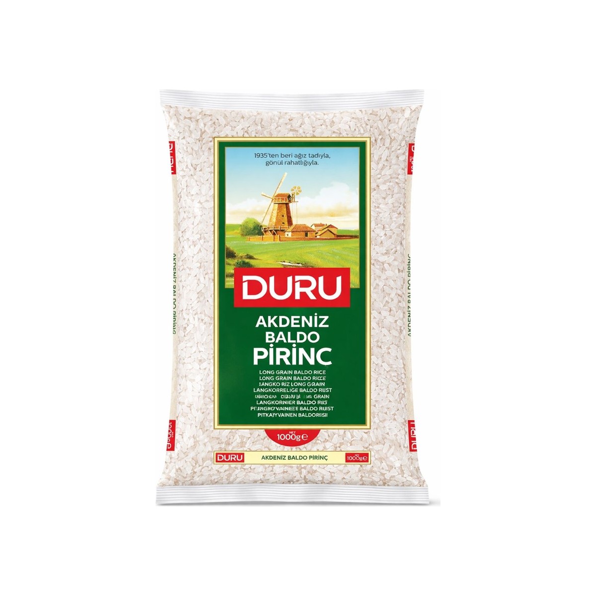 Duru rýže baldo 5 kg střednězrnná