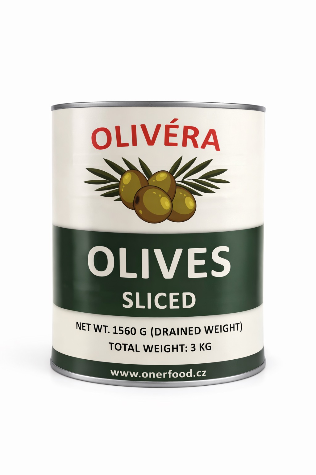 OLIVY ZELENÉ KRÁJENÉ V NÁLEVU 3 KG