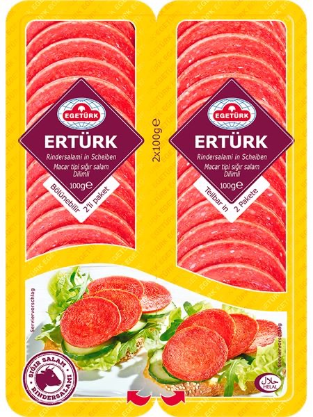 Pizza halal salám 2,4 kg