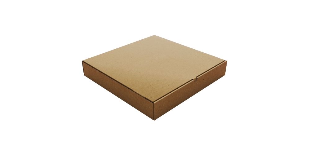 Krabice na pizzu 45x45x4 cm hnědá